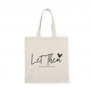 Let Them Natural Tote Bag